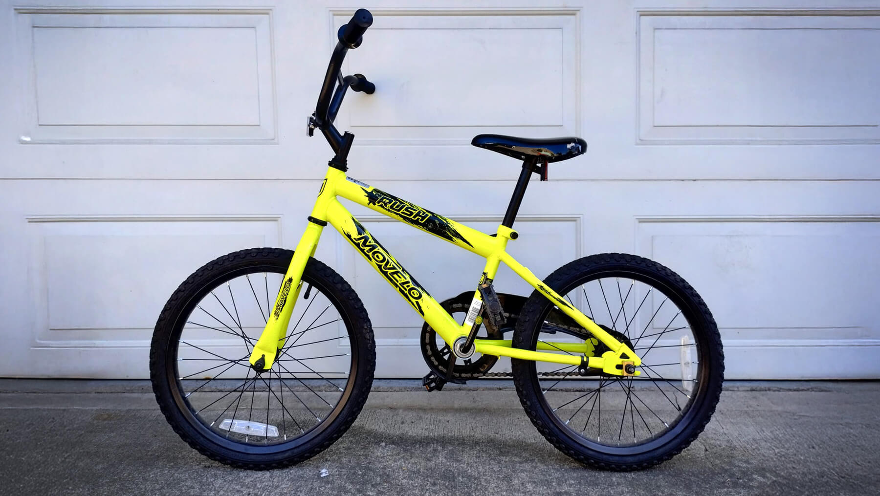 yellow bike